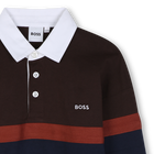 Polo de manga larga BOSS 
                    NI&Ntilde;O