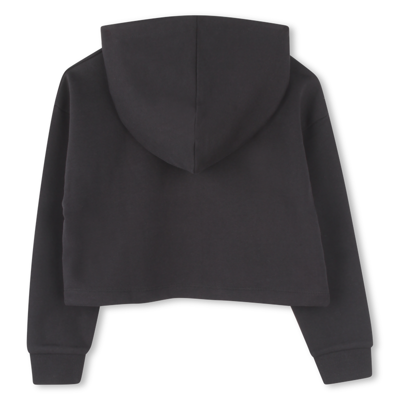 Sudadera corta de mulet&oacute;n MARC JACOBS 
                        NI&Ntilde;A