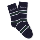 Pack tr&iacute;o de calcetines jacquard TIMBERLAND 
                    NI&Ntilde;O