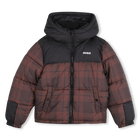 Chaqueta acolchada con capucha HUGO 
                    NI&Ntilde;O