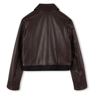 Chaqueta con cierre de cremallera KARL LARGERFELD KIDS NIÑA