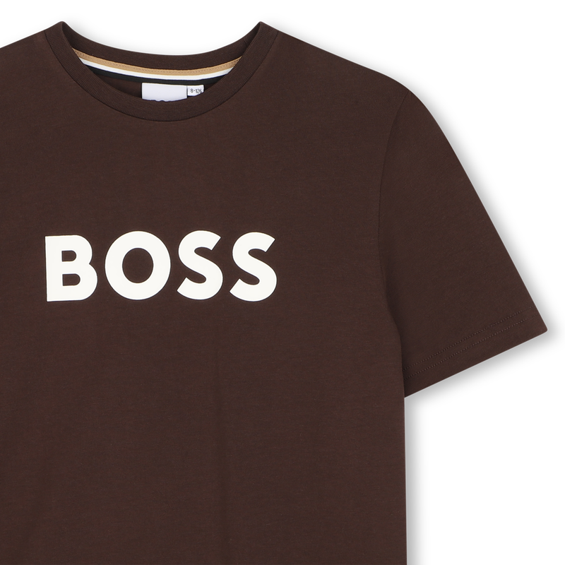 Camiseta de mangas cortas BOSS 
                        NI&Ntilde;O