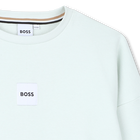 Sudadera fleece BOSS 
                    NI&Ntilde;O