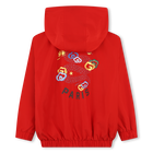 Cortavientos con ilustraci&oacute;n KENZO KIDS 
                    UNISEXO