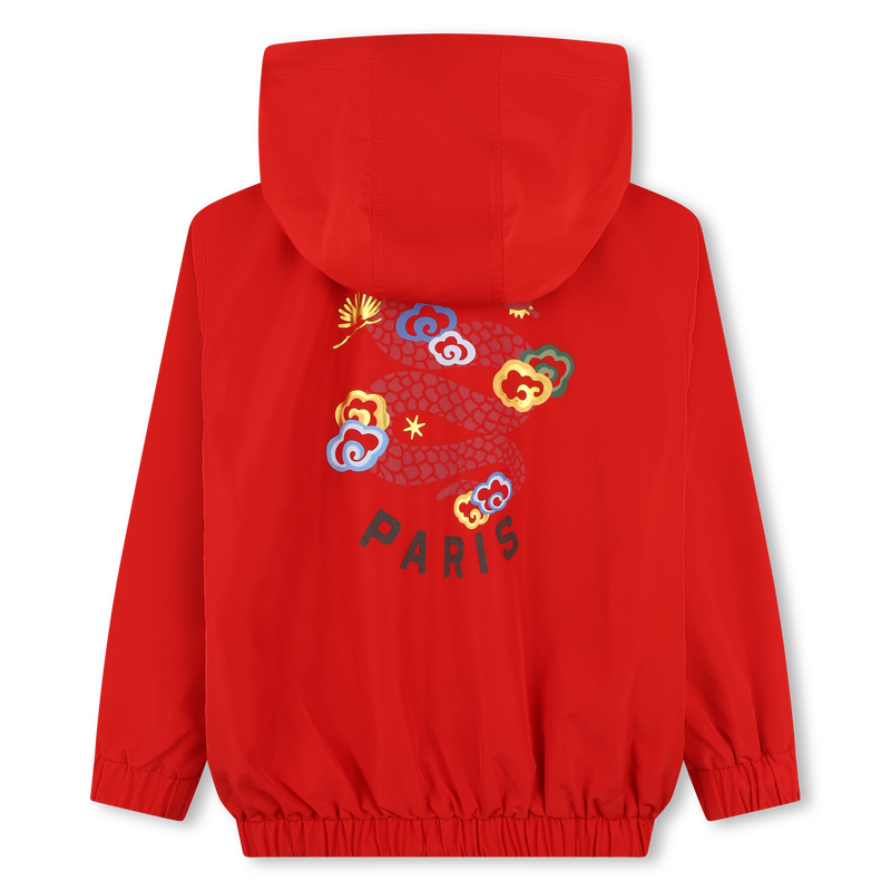 Cortavientos con ilustraci&oacute;n KENZO KIDS 
                        UNISEXO
