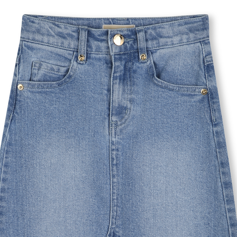 Falda midi vaquera MICHAEL KORS 
                        NI&Ntilde;A