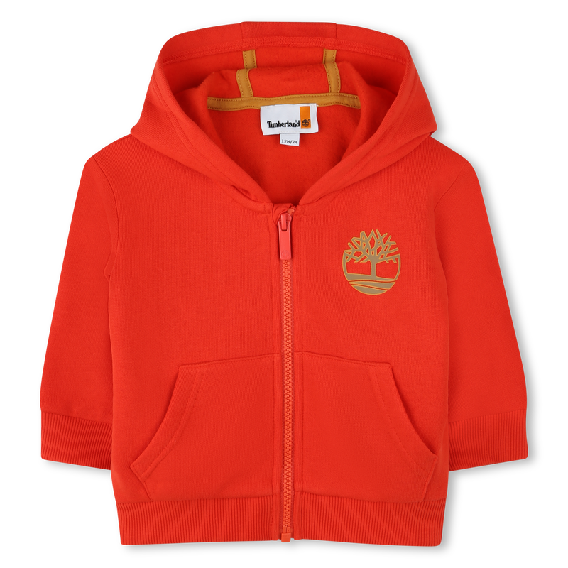 Sudadera cremallera y capucha TIMBERLAND 
                        NI&Ntilde;O
