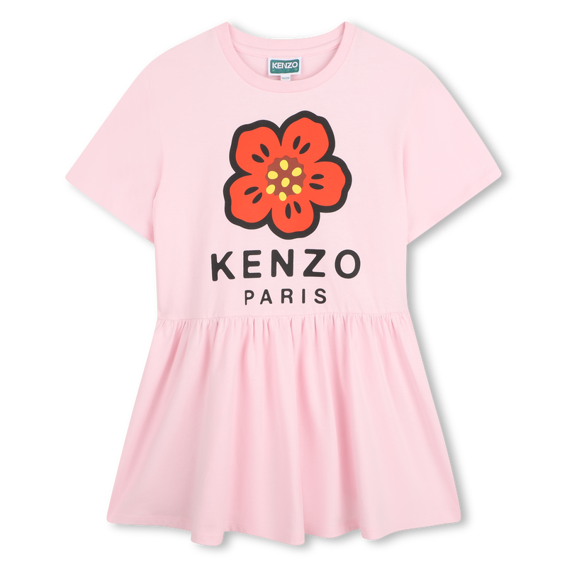 VESTIDO FRUNCIDO EN LA CINTURA KENZO KIDS 
                        NI&Ntilde;A