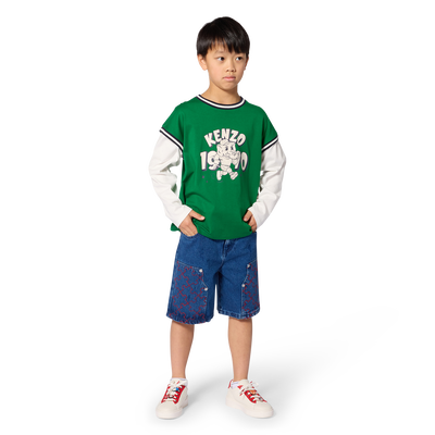 Camiseta de manga larga KENZO KIDS NI&Ntilde;O
