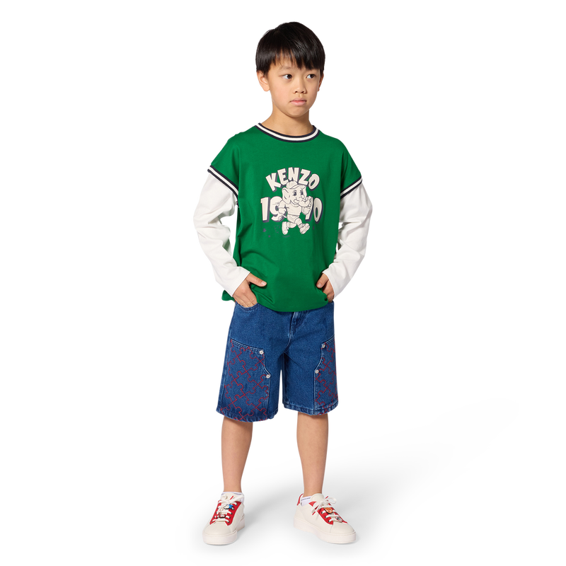Camiseta de manga larga KENZO KIDS 
                        NI&Ntilde;O