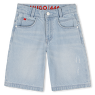 Bermudas vaqueras HUGO 
                    NI&Ntilde;O