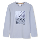 Camiseta de manga larga BOSS 
                    NI&Ntilde;O