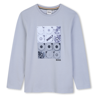 Camiseta de manga larga BOSS NI&Ntilde;O