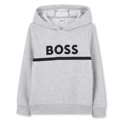 SUDADERA CON CAPUCHA BOSS NI&Ntilde;O