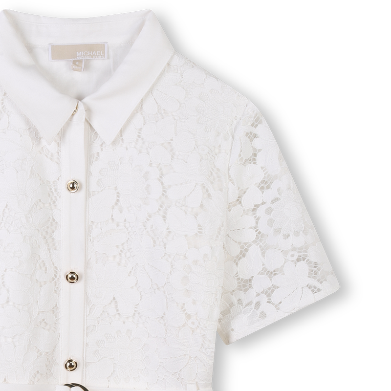 Vestido de gala de guipur MICHAEL KORS 
                        NI&Ntilde;A