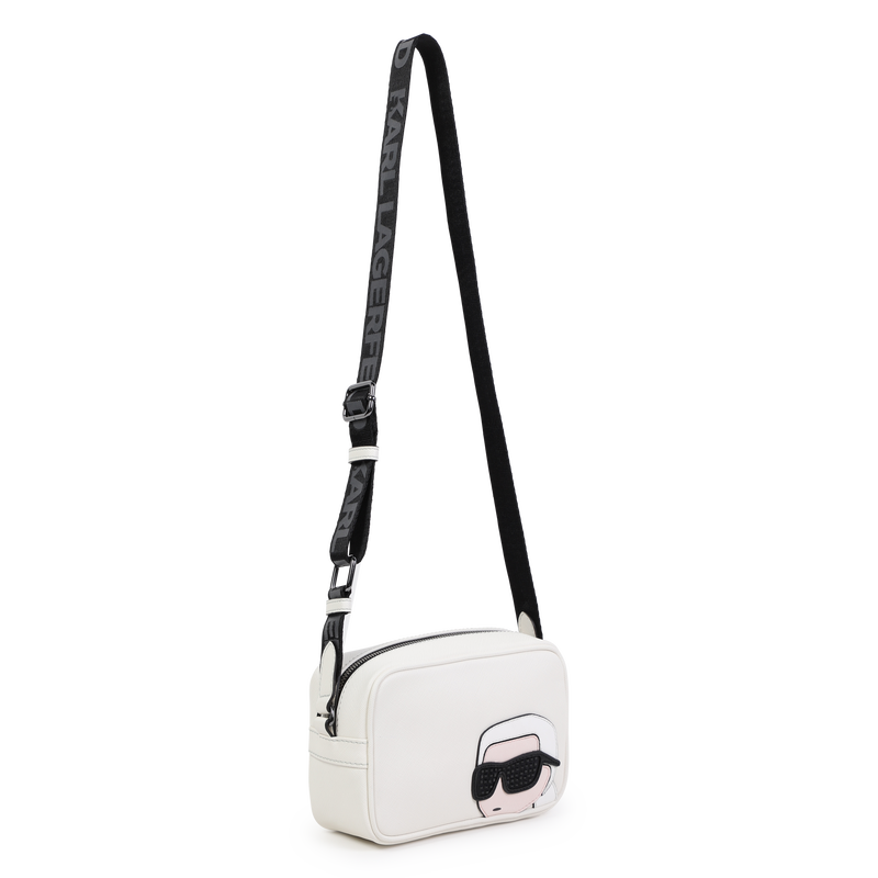 Bolso ajustable con parche KARL LAGERFELD KIDS 
                        NI&Ntilde;A