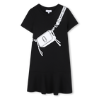 Vestido manga corta MARC JACOBS 
                    NI&Ntilde;A
