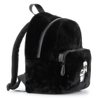 Mochila peque&ntilde;a de vell&oacute;n esponjoso KARL LAGERFELD KIDS 
                    NI&Ntilde;A