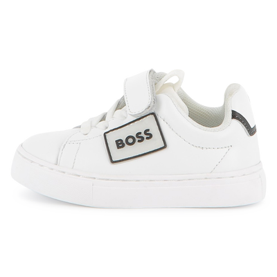 Zapatillas de piel de vacuno BOSS NI&Ntilde;O