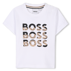 Camiseta de manga corta, BLANCO, hi-res
