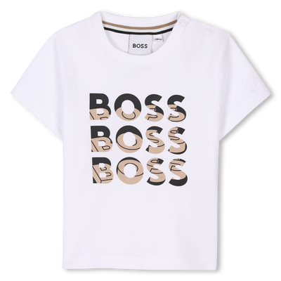 Camiseta de manga corta BOSS NI&Ntilde;O