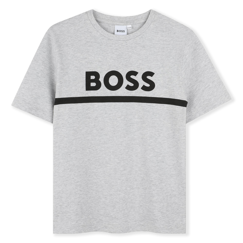 CAMISETA DE MANGA CORTA BOSS 
                        NI&Ntilde;O