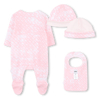 Conjunto de pijama, babero y gorro BOSS 
                    NI&Ntilde;A
