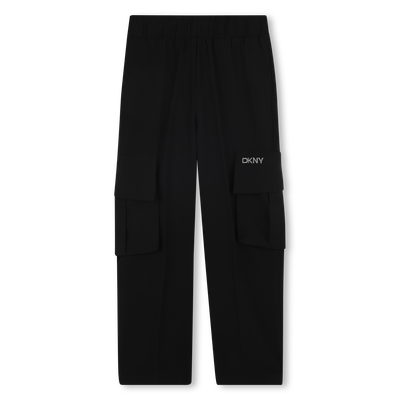 Pantal&oacute;n fluido de pernera ancha DKNY NI&Ntilde;A