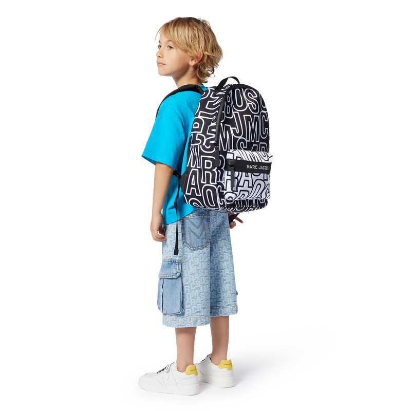 Camiseta de algod&oacute;n bicolor MARC JACOBS 
                        NI&Ntilde;O