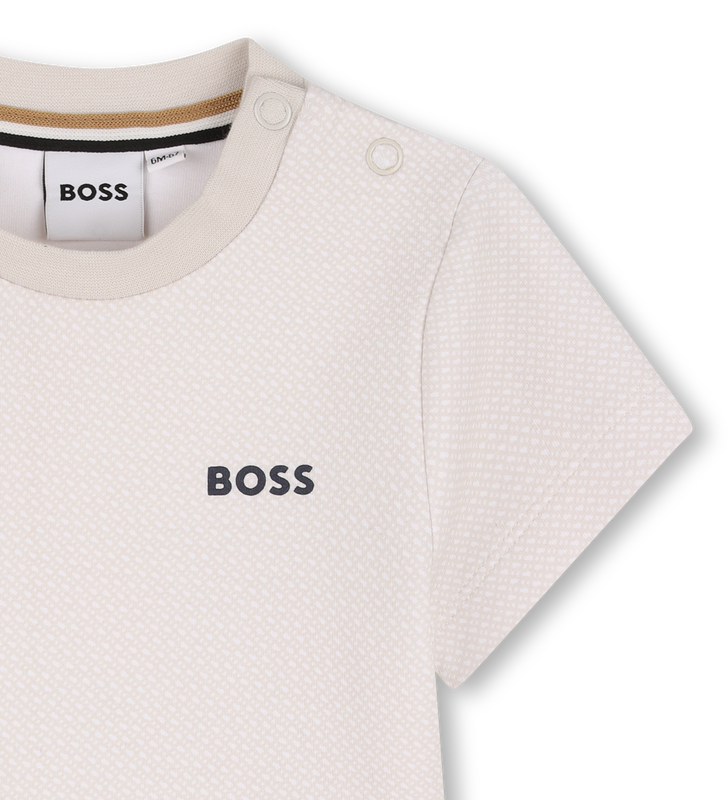 CAMISETA DE MANGA CORTA BOSS 
                        NI&Ntilde;O
