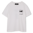 Camiseta de manga corta, BLANCO, hi-res