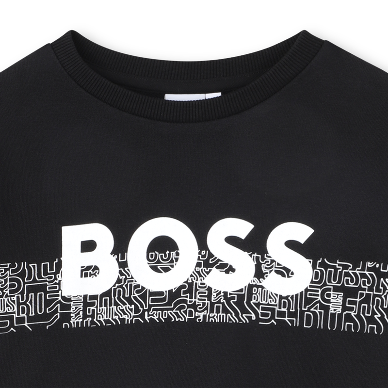 Sudadera de cuello redondo BOSS 
                        NI&Ntilde;O