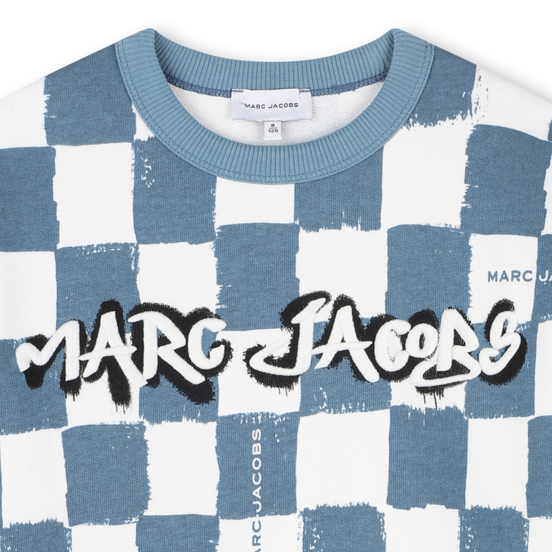SUDADERA FLEECE MARC JACOBS 
                        NI&Ntilde;O