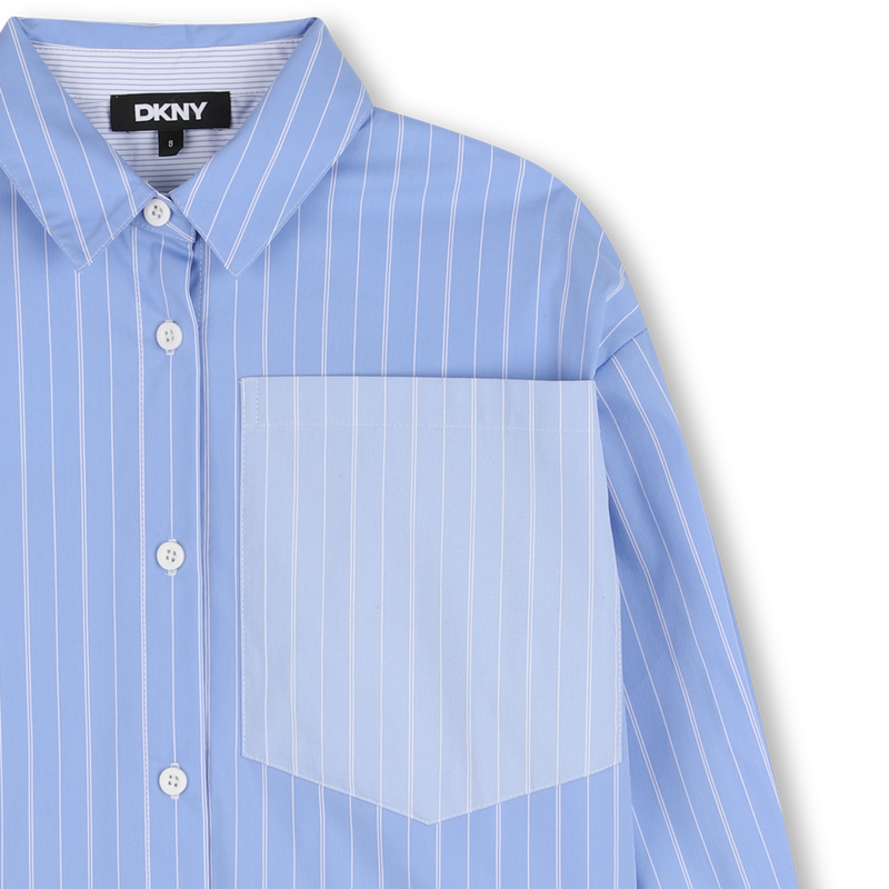 CAMISA DE MANGA CORTA DKNY 
                        NI&Ntilde;A