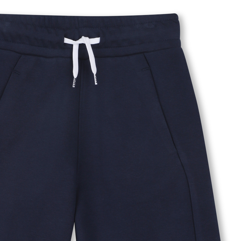 Bermudas de mulet&oacute;n liso BOSS 
                        NI&Ntilde;O