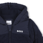 Plum&iacute;fero con capucha BOSS 
                    NI&Ntilde;O