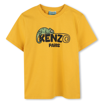 Camiseta algod&oacute;n manga corta KENZO KIDS NI&Ntilde;O