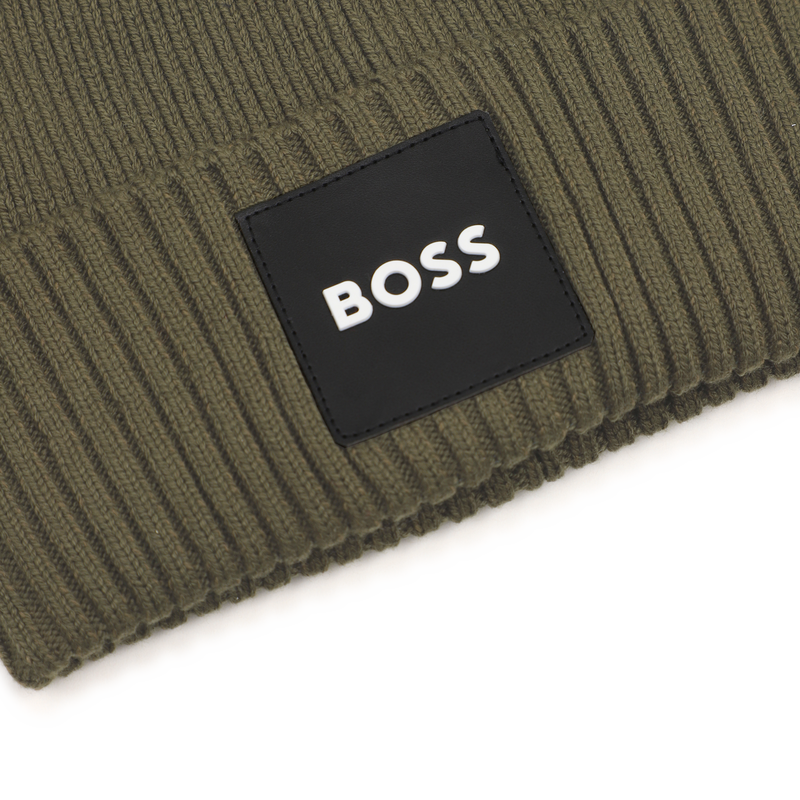 Gorro de punto BOSS 
                        NI&Ntilde;O