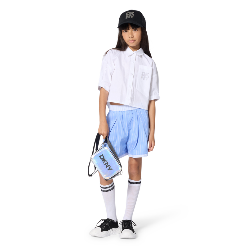 CAMISA DE MANGA CORTA DKNY 
                        NI&Ntilde;A