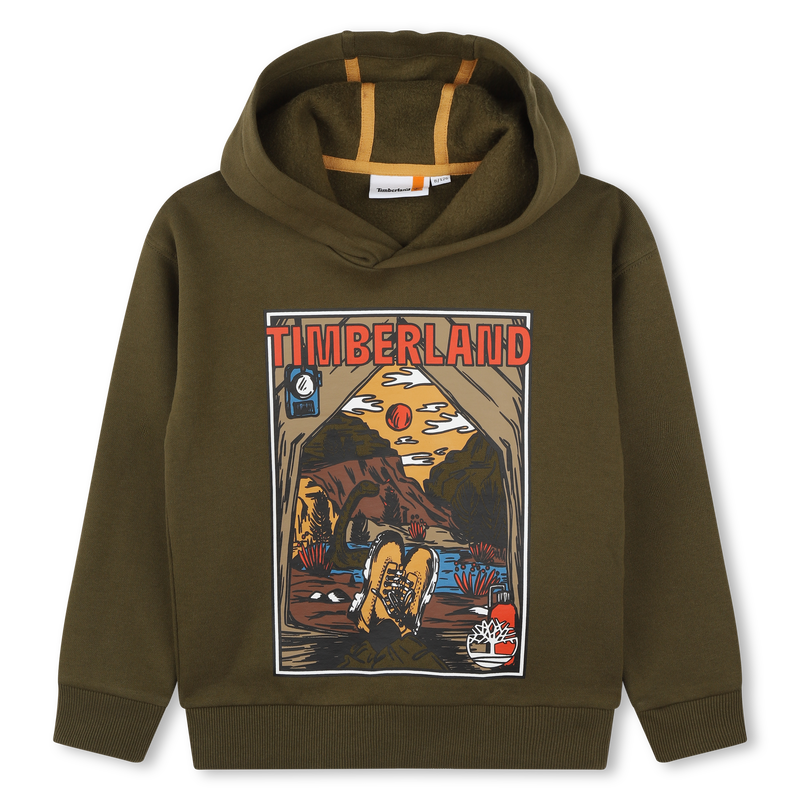 Sudadera con estampado TIMBERLAND 
                        NI&Ntilde;O