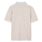 Polo recto estampado BOSS 
                    NI&Ntilde;O