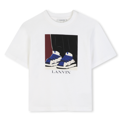 Camiseta de mangas cortas LANVIN NI&Ntilde;O