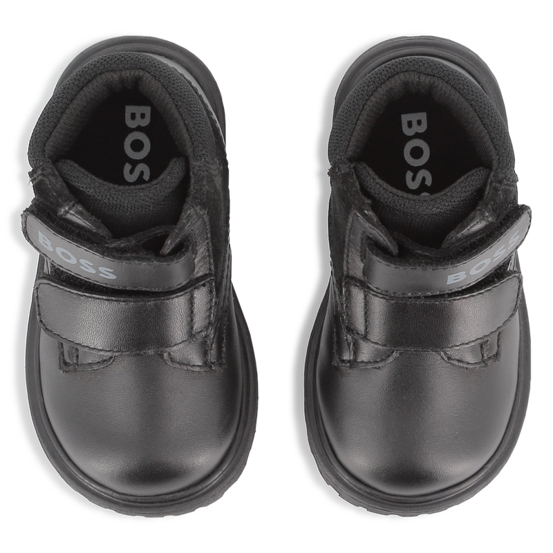 Botines con cierre de velcro BOSS 
                        NI&Ntilde;O