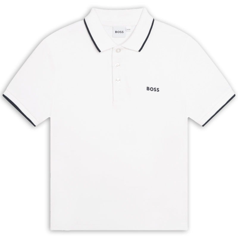 POLO DE MANGA CORTA BOSS 
                        NI&Ntilde;O