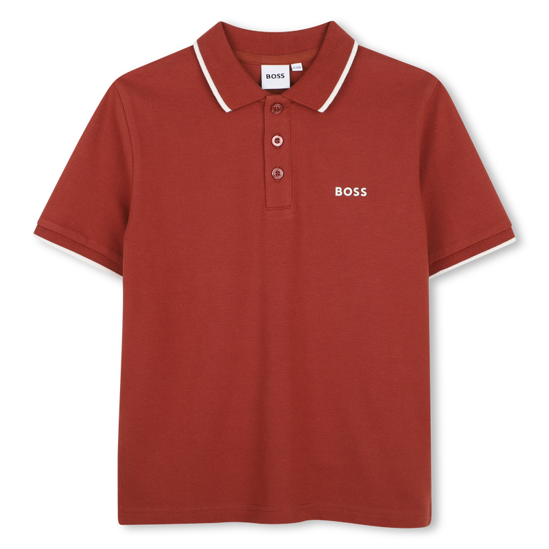 Polo de manga corta BOSS 
                        NI&Ntilde;O