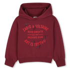 Sudadera con capucha ZADIG & VOLTAIRE 
                    NI&Ntilde;A