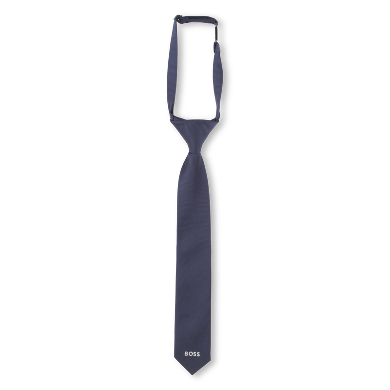Corbata ajustable BOSS 
                        NI&Ntilde;O