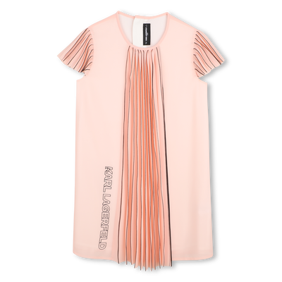 Vestido de manga corta KARL LAGERFELD KIDS NI&Ntilde;A
