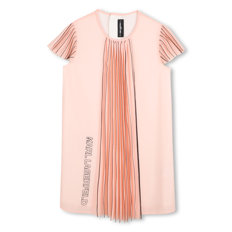 Vestido de manga corta KARL LAGERFELD KIDS 
                        NI&Ntilde;A