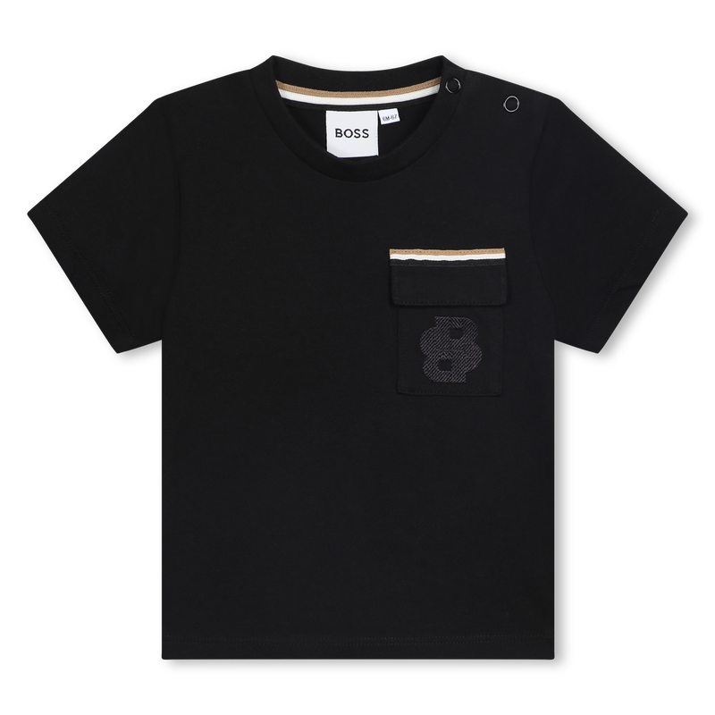 Camiseta con bolsillo BOSS 
                        NI&Ntilde;O